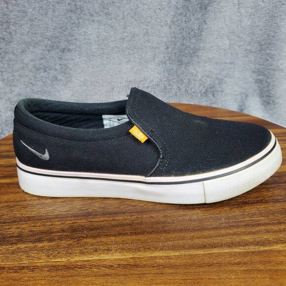 Nike Shoes - Nike Court Royale AC Shoes Women's 6 Black Canvas Low Top Athletic Sneakers